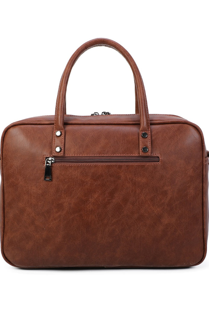 Unisex Laptop Bag Crossbody Organiser Office Work Soft Lightweight Handbag image 2