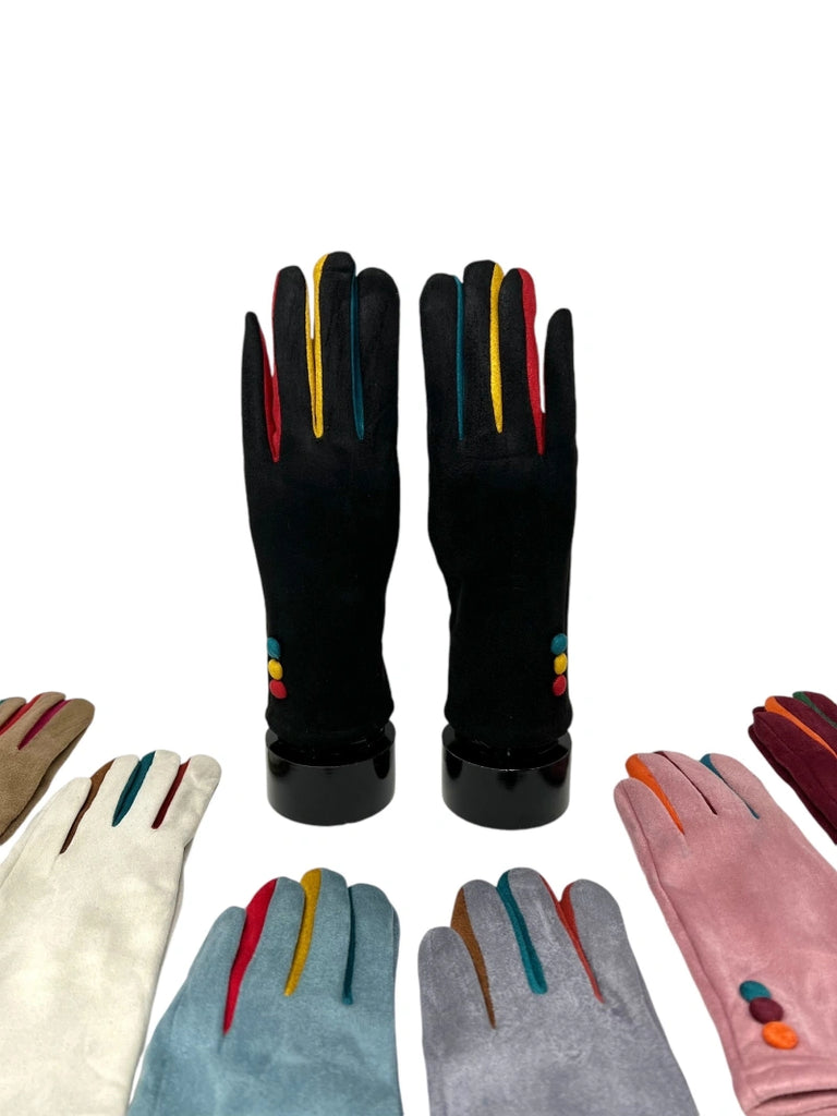 Women touch gloves Fur Lining Extra Warm image 0