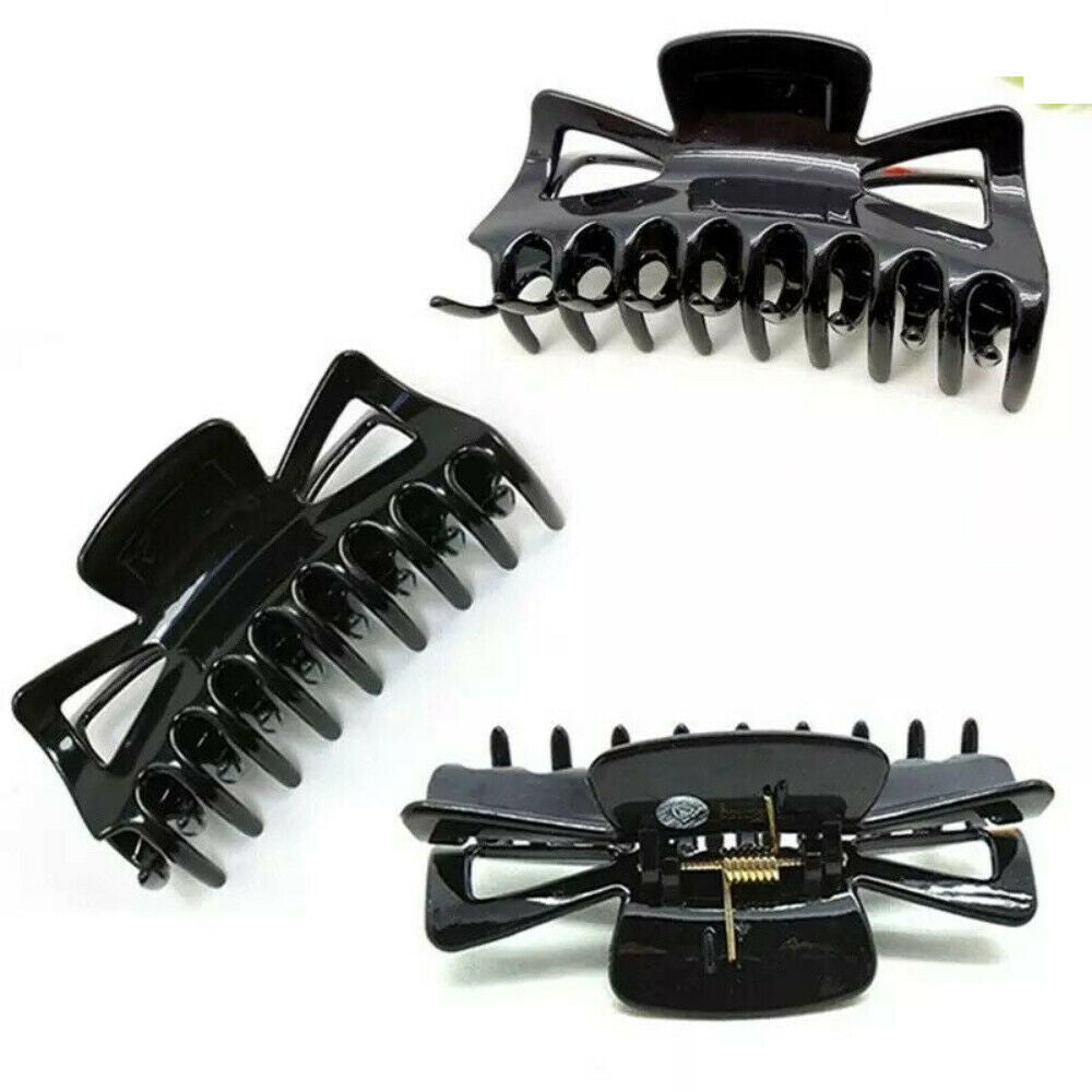 Womens Hair Clip Butterfly Black Hair Accessories Make Up Washing Hair Band Clip image 0