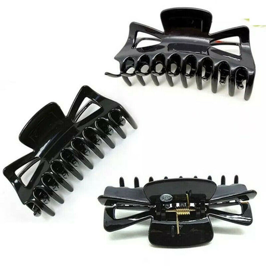 Womens Hair Clip Butterfly Black Hair Accessories Make Up Washing Hair Band Clip image 0