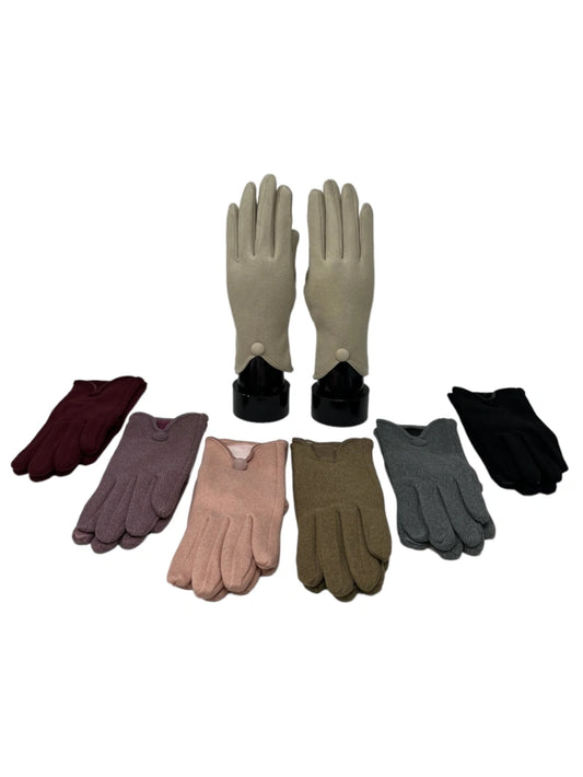 Women touch gloves Fur Lining Extra Warm image 0
