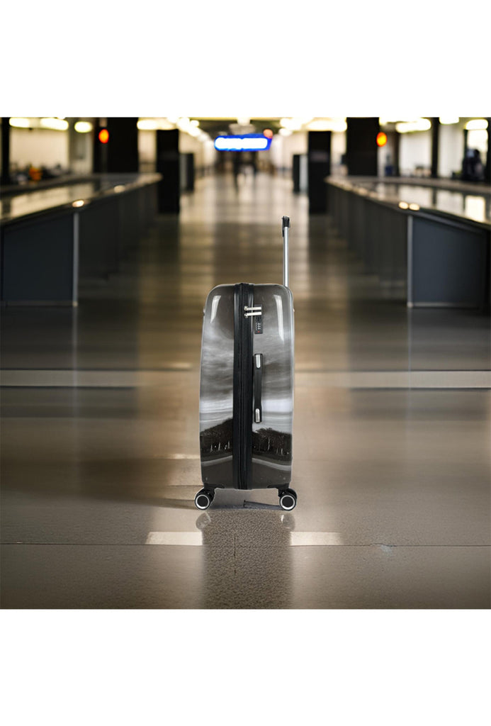 Set of 3 Reinforced ABS Suitcases Paris Luggage Collection Eiffel Tower Design image 1