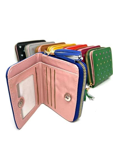 Woman Wallet Purse Multi colour travel purse Ladies soft leather organiser purse image 2