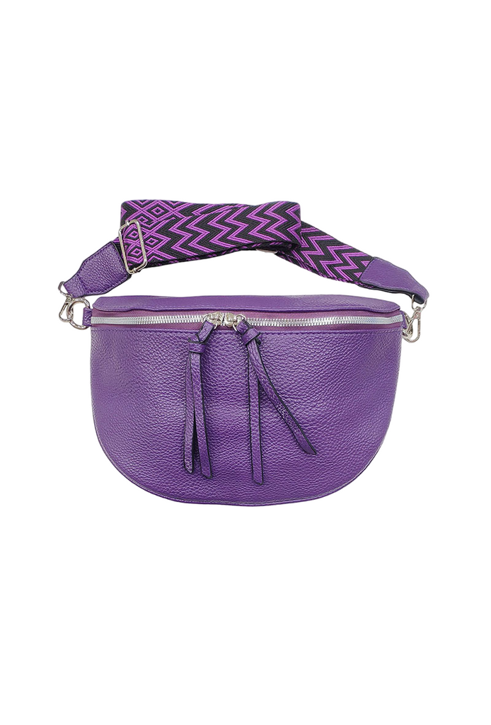 Women's Small Cross bag Trendy Fanny Pack bag Shoulder Strap Stylish Party Bag image 2