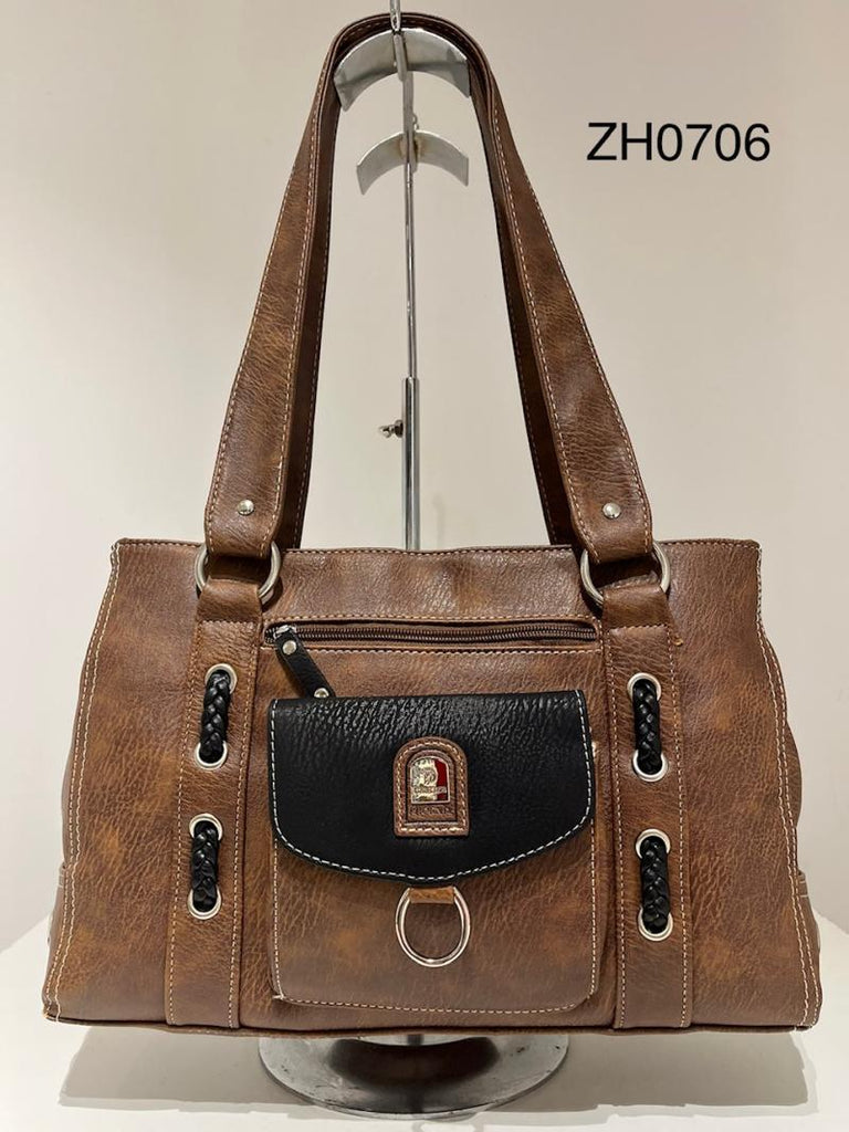 Women's Brown Stylish Shoulder Bags image 0