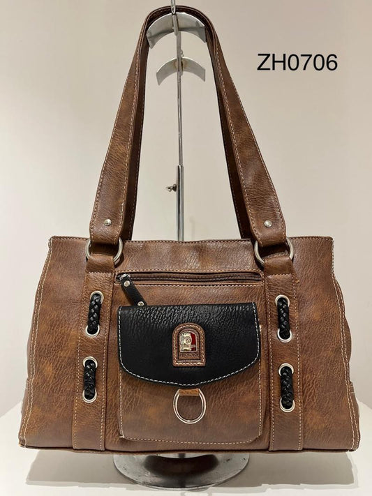 Women's Brown Stylish Shoulder Bags image 0