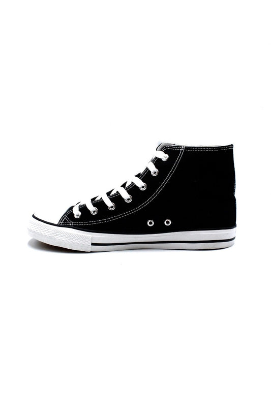 Mens Classic High Top Trainers Basketball Sneakers Lace Up Sport Shoes Walking image 0