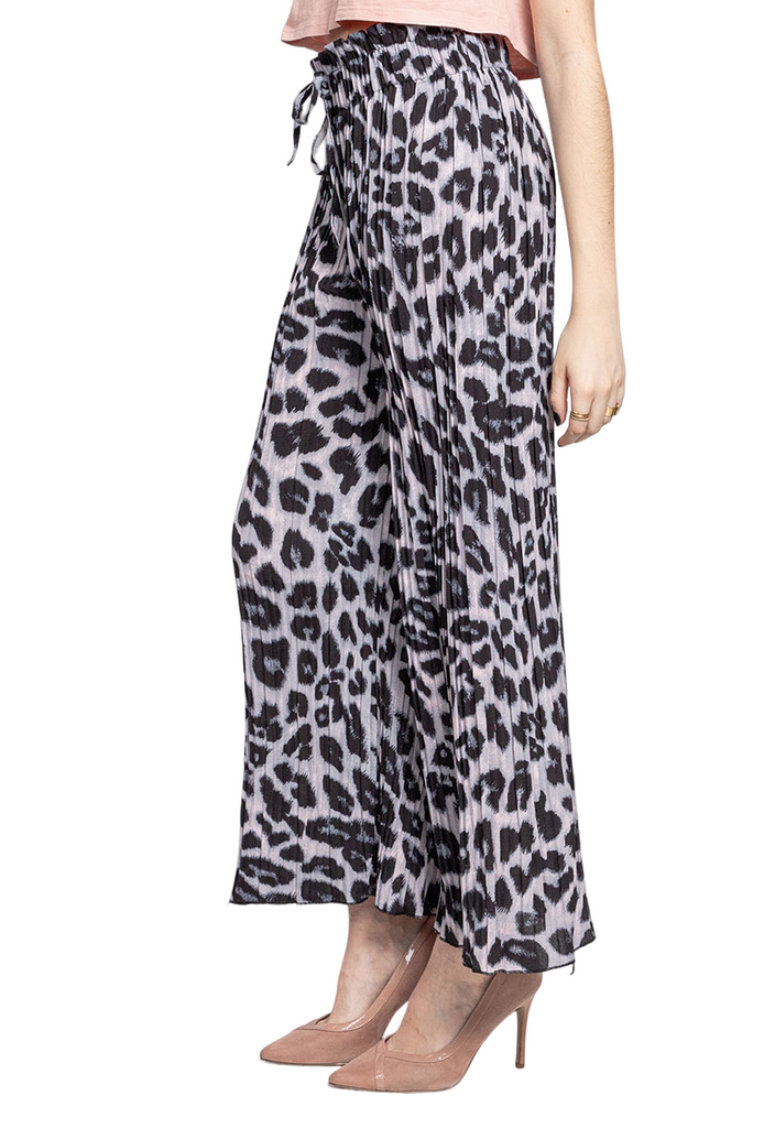 Women's Trousers Animal Print Harem Pants Holiday Trouser Leopard Wide Leg Pants image 3