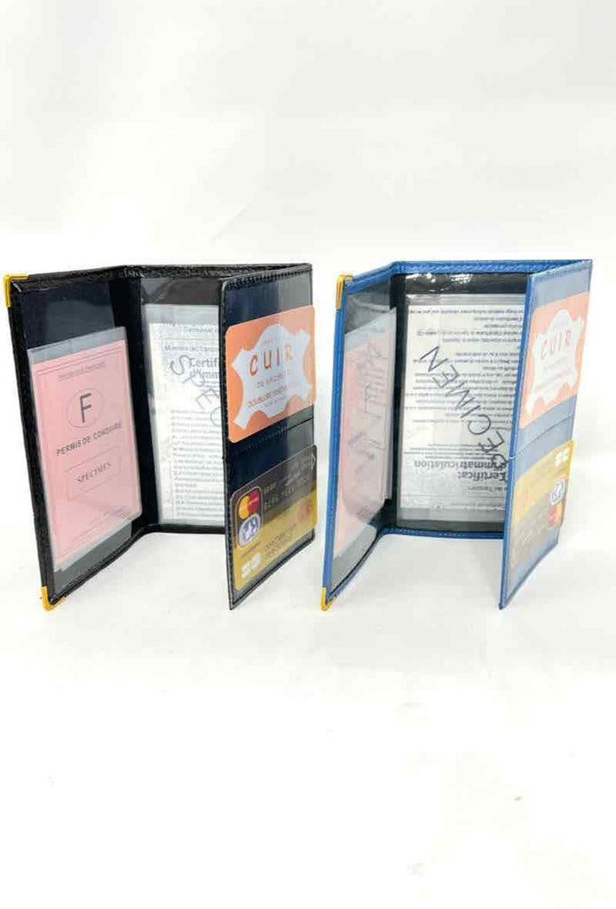 Car Registration Document Protection Multicolours Case Documents Cards Cover image 2