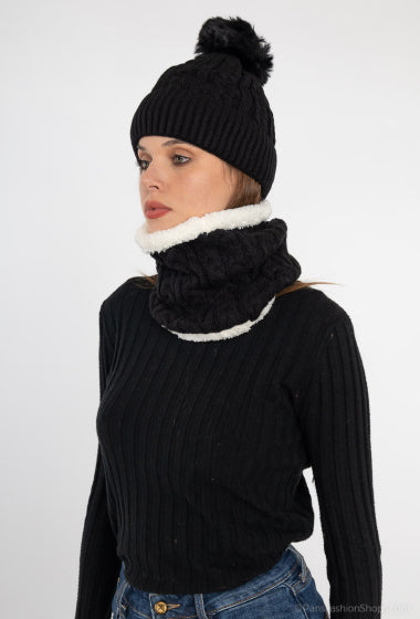Women's Neck Warmer Extra Warm Soft Winter Stylish Comfortable Black Warmer image 2
