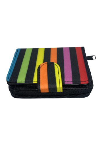 Womens Coin Purse Cash ID Wallet Pouch Multi Color Purse Waterproof Multi Pocket image 2