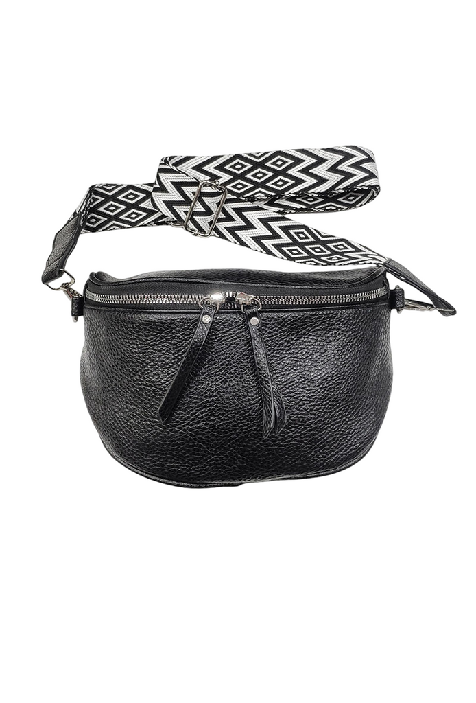 Women's Small Cross bag Trendy Fanny Pack bag Shoulder Strap Stylish Party Bag image 12