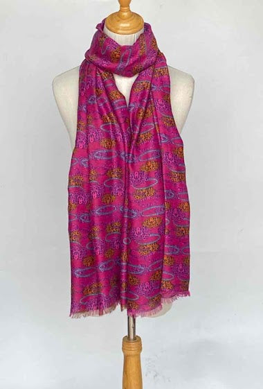 High Quality Womens Printed Scarf Wrap Ladies Stole Women's Scarves Lightweight image 0