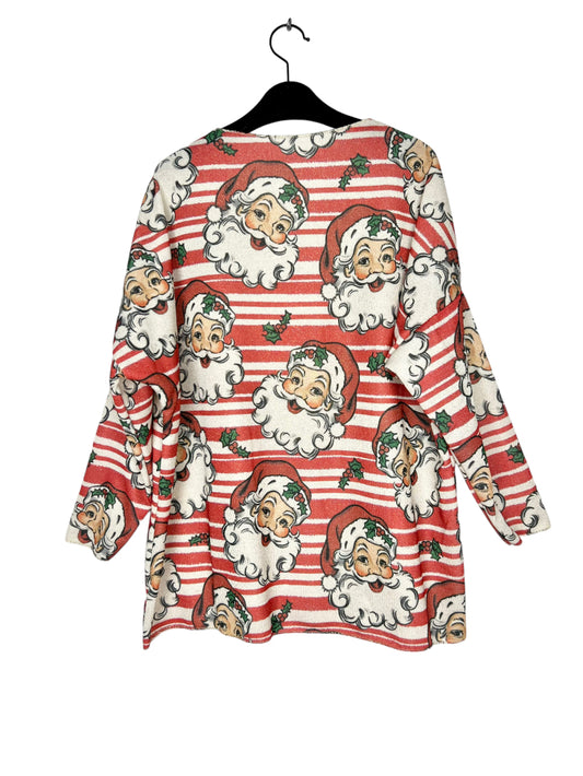 Women's Winter Soft Printed Sweater With Lurex Christmas Party Sweater image 1