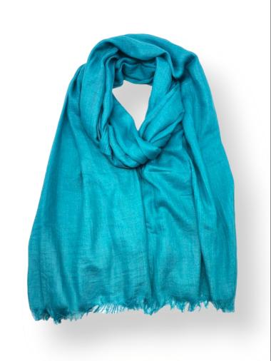 Plain cotton and modal scarf image 0