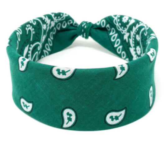 Paisley Cotton Bandana Head Wrap Neck Scarf Face Shield Head Wrist Band Beanie image 1