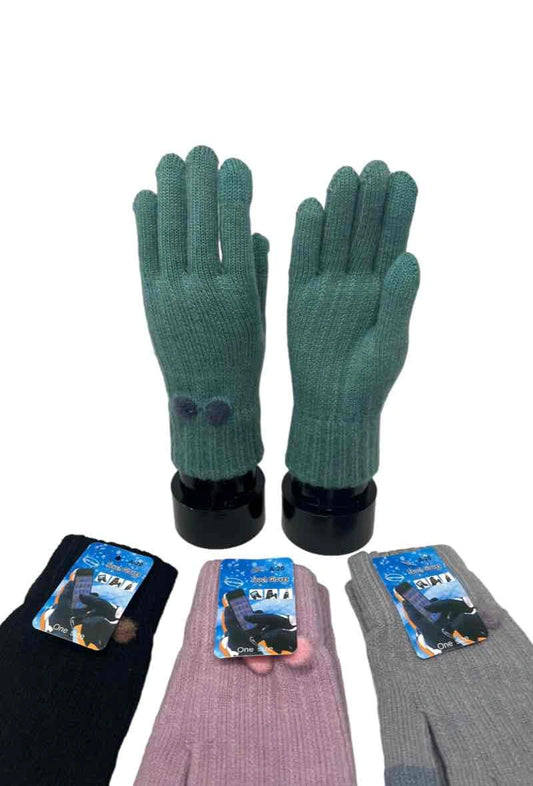 Touch gloves Stretch - Woman and Teens - Very Soft Extra Warm image 1