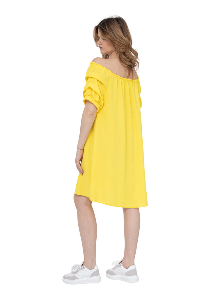 Ladies Dress Tunic Summer Top Necklace T Shirt Holiday Mid Length Top Dress image 3