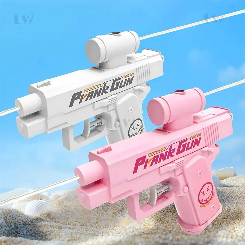 Creative Reverse Water Gun Toy Trick Double sided Water Gun Toy Children's Mini Water Play Toy Pistol Toy
