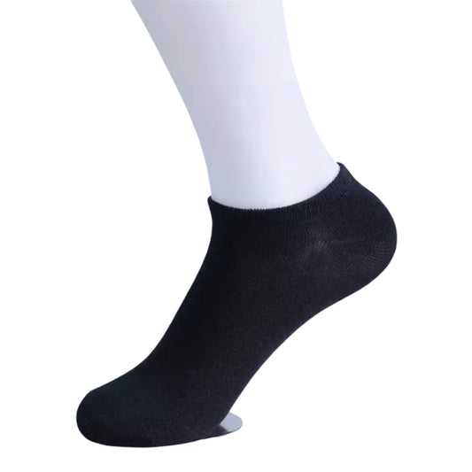 Ladies 3 Pair Trainer Socks Black Gym Running Everyday Ankle Sports Low Cut Sock image 1