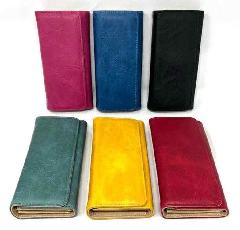 Woman Wallet Purse Multi colour travel purse Ladies soft leather organiser purse image 0