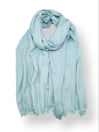 Plain cotton and modal scarf image 7