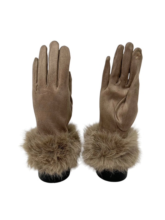 Women touch gloves Fur Lining Extra Warm image 1