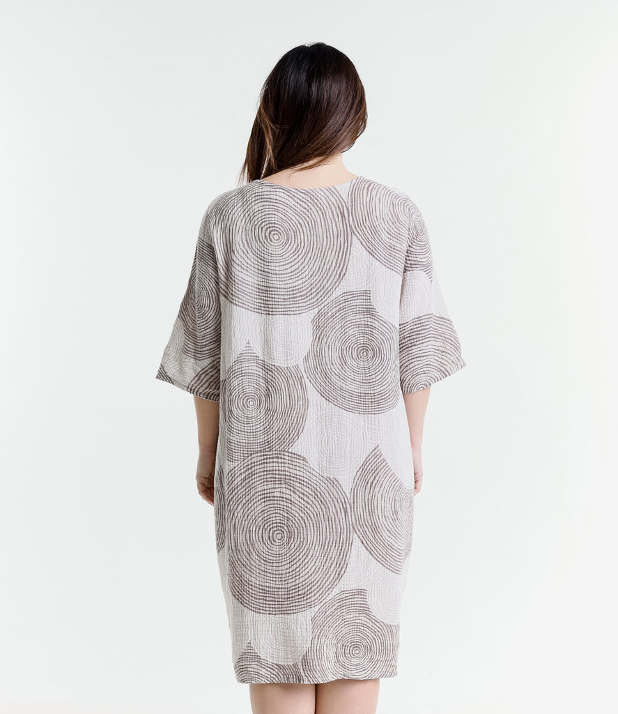 Ladies Printed Cotton Oversized Dress Assorted Colours Wholesale Prices image 3