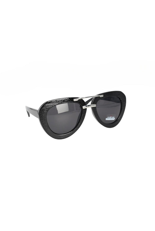 Oversized Sunglasses Womens Round Flat Top Large Black Luxury Ladies Big UV400 image 0