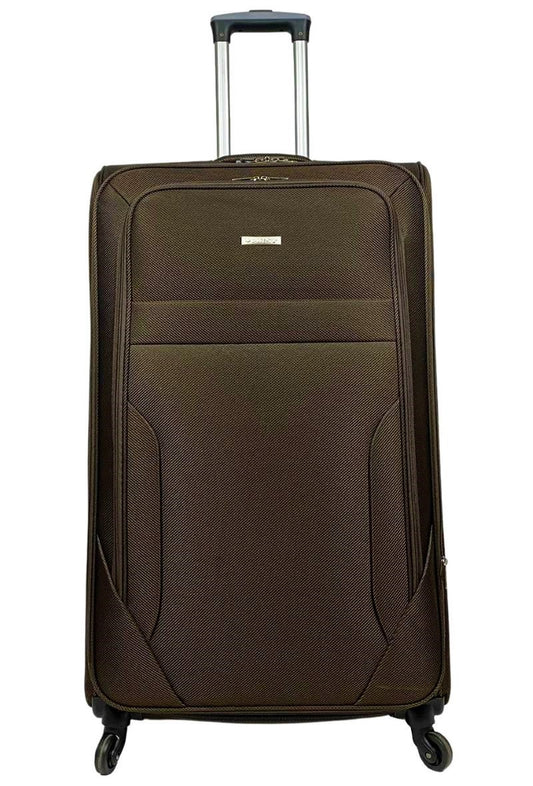 ABS 4 Wheel Suitcase Set Holiday Bag Travel Trolley Set of 3 Lightweight Luggage image 1