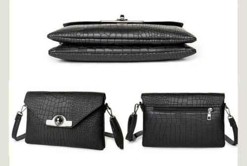 Womens Handbag Small Shoulder Bag Square Bag Satchel Clutch Mini PU Body Bag image 10