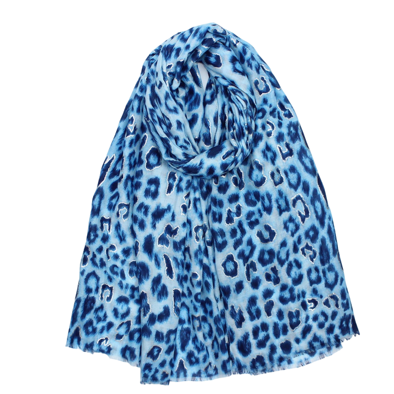 Women’s Scarf Leopard Print Scarves Printed Ladies Shawl Scarf Animal Print Scar image 4