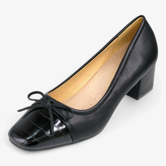 Women Escapins Black Sandals image 1