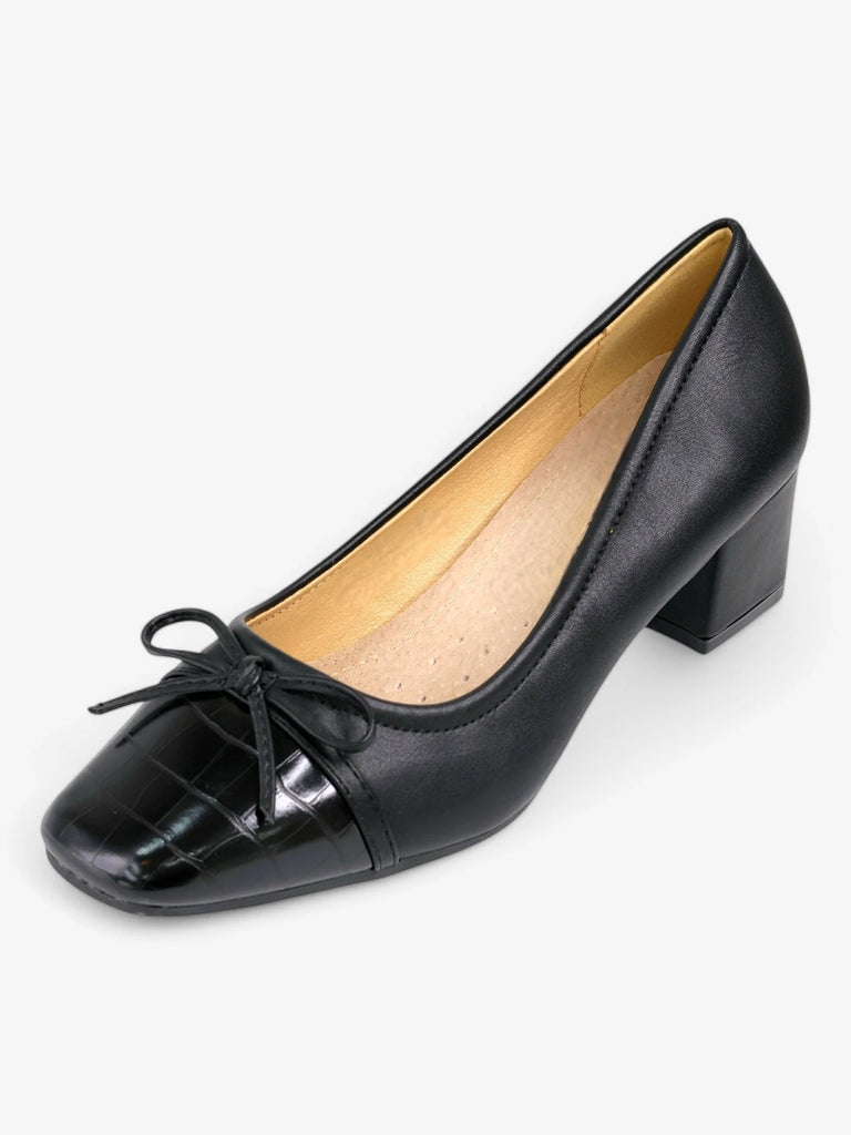 Women Escapins Black Sandals image 1
