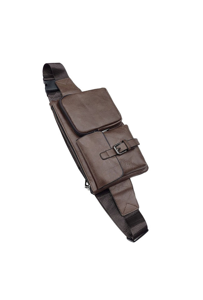 Double Pocket Flat Belt Bag Bumbag Waist Belt Pouch Work Office Holiday Travel image 8