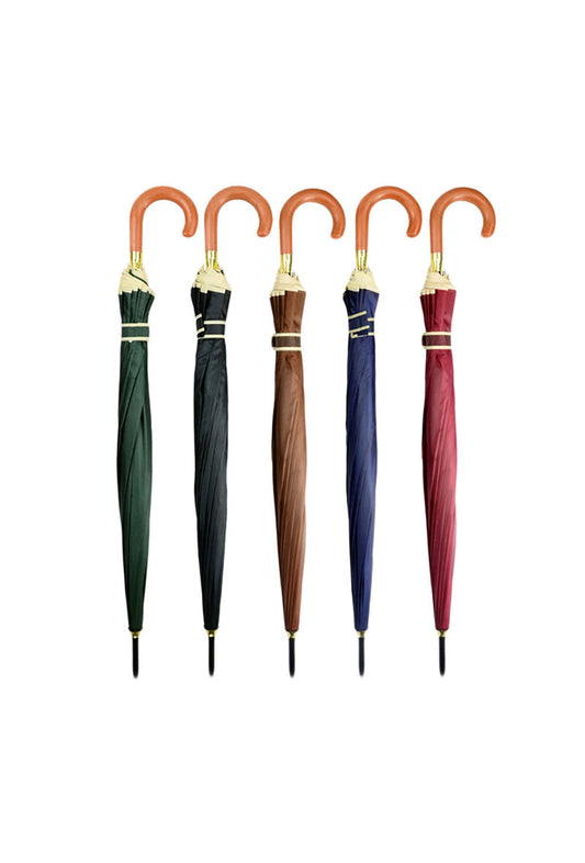 Women's Umbrella Bi color Cane Umbrella Travel Outdoor Comfortable Umbrella image 1