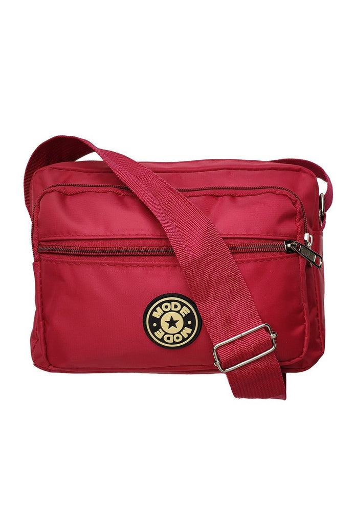 Women's Solid Textile Crossbody Bag Multi Functional Card Cash Holder Travel Bag image 0