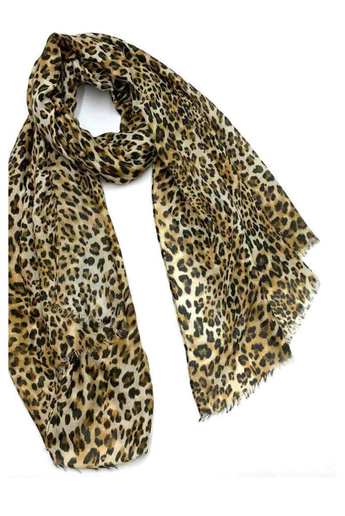 Ladies Leopard Print Scarf Animal Print Scarves Large Wrap Fashion Neck Scarf image 0