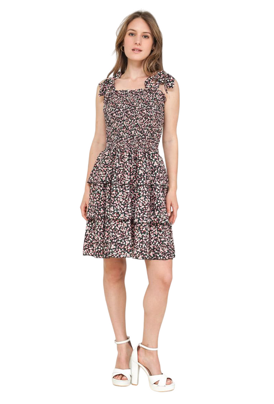 Women’s Strappy Sun Dresses Summer Beach Midi Dress Holiday Dress Ladies Dress image 0