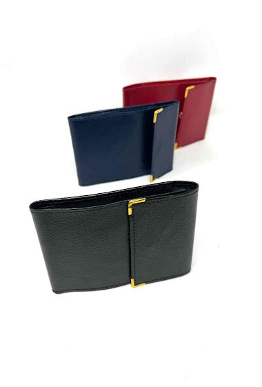 Unisex Leather Cheque Book Holder Super Soft Money Bag Holiday Work Wallet image 0