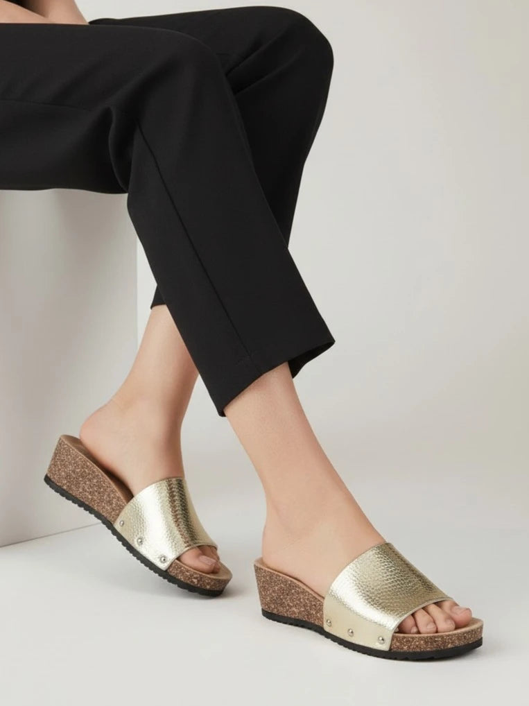 Ladies Mules Slippers High platform image 0