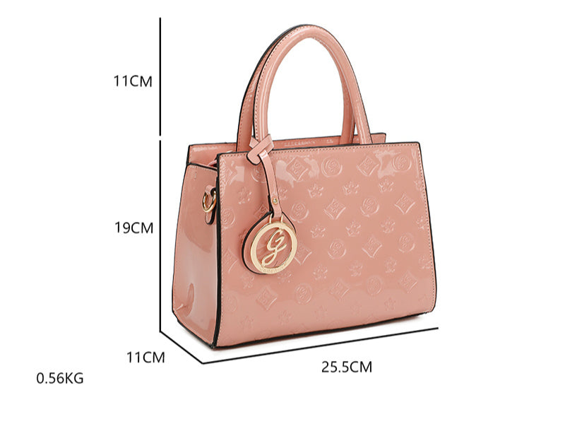 Women's Patent Leather Handbag Fashion Shoulder Bag Designer Purse Party Bags image 5