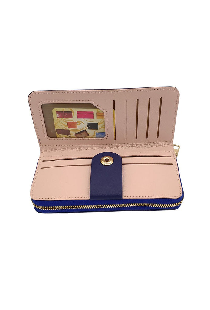 Ladies Women Purse Cash Card Coin Wallet Organiser Bird Embroidery Print Purse image 2