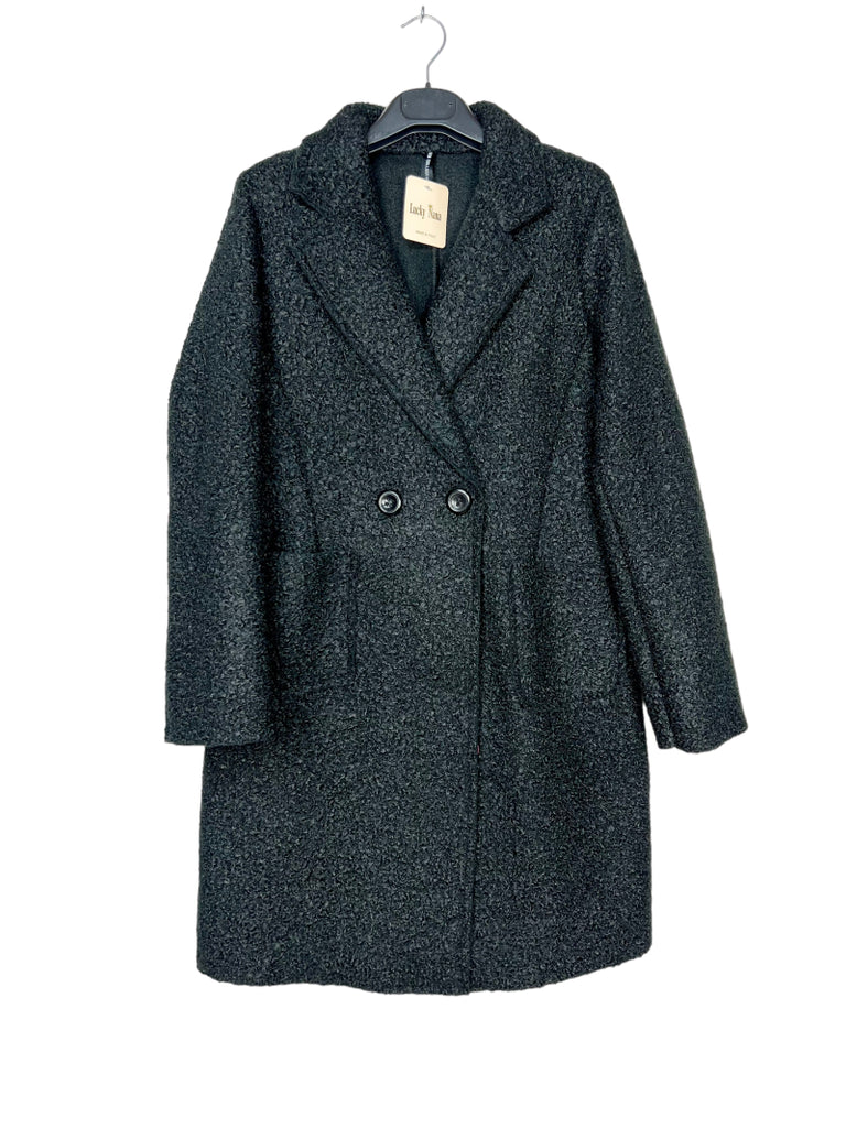 Women's Coat Two Buttons Long Coats Soft Warm Winter Comfortable Travel Coats image 0