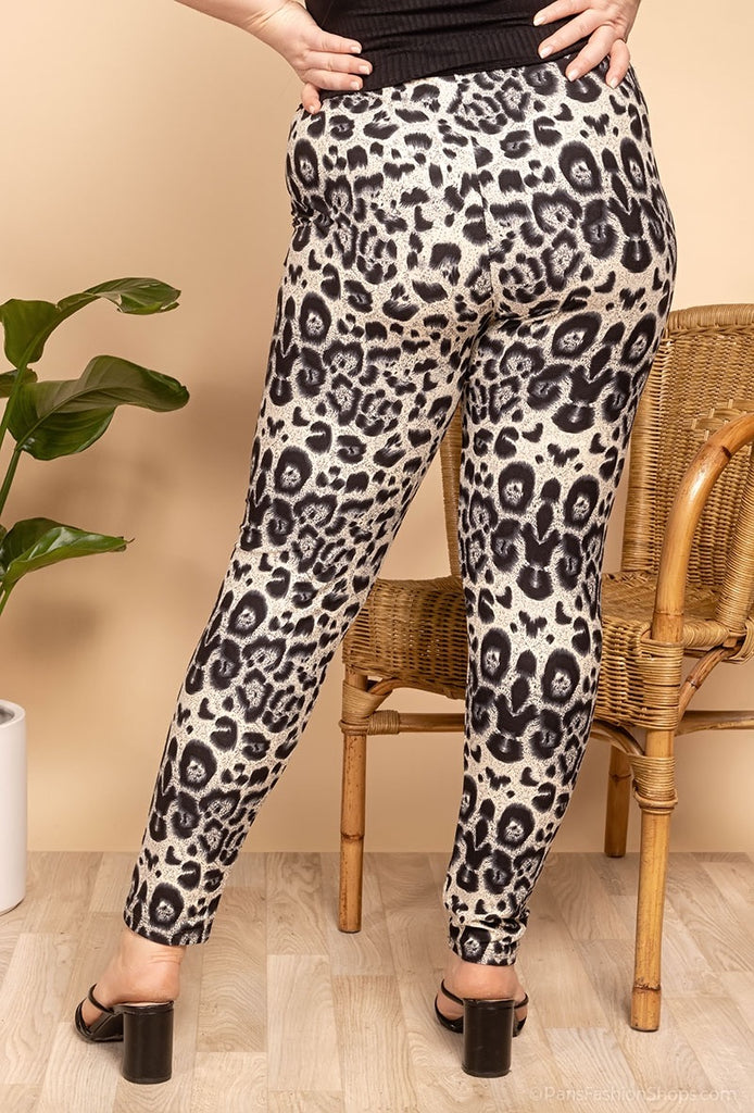 Womens Leopard Plus Size Leggings large Size Animal Print Leggings image 7
