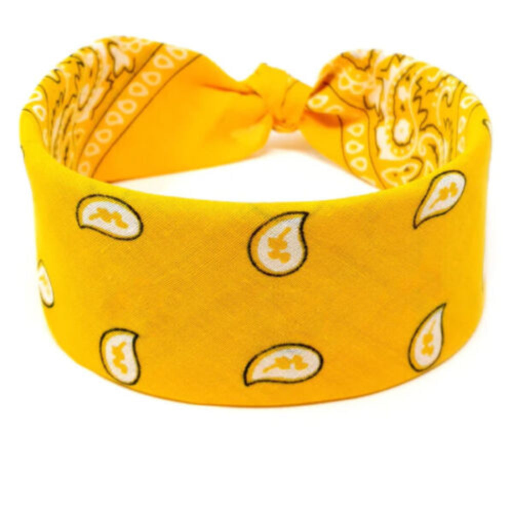 Paisley Cotton Bandana Head Wrap Neck Scarf Face Shield Head Wrist Band Beanie image 6