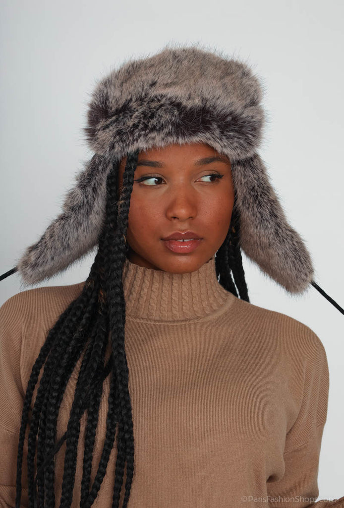 Women's Hat Fur Winter Stylish Warm Soft Hat Travel Outdoor Comfortable Hats image 0