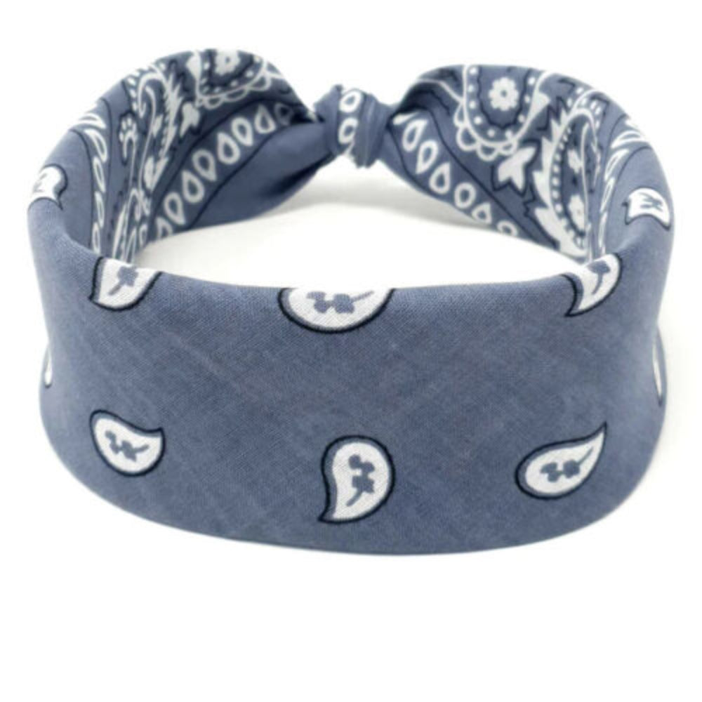 Paisley Cotton Bandana Head Wrap Neck Scarf Face Shield Head Wrist Band Beanie image 8