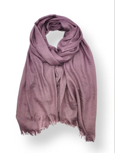 Plain cotton and modal scarf image 11