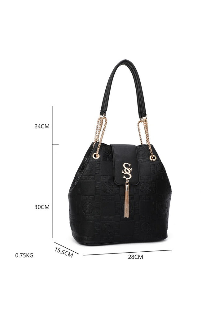 Ladies Handbag Work Bag Women Designer Faux Leather Fashion Shoulder Tote Bag 👜 image 2